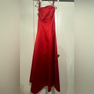 ABS Evening red ballgown by Allen Schwartz